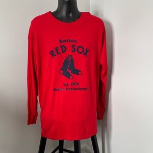 Lee Red Long Sleeve Tee